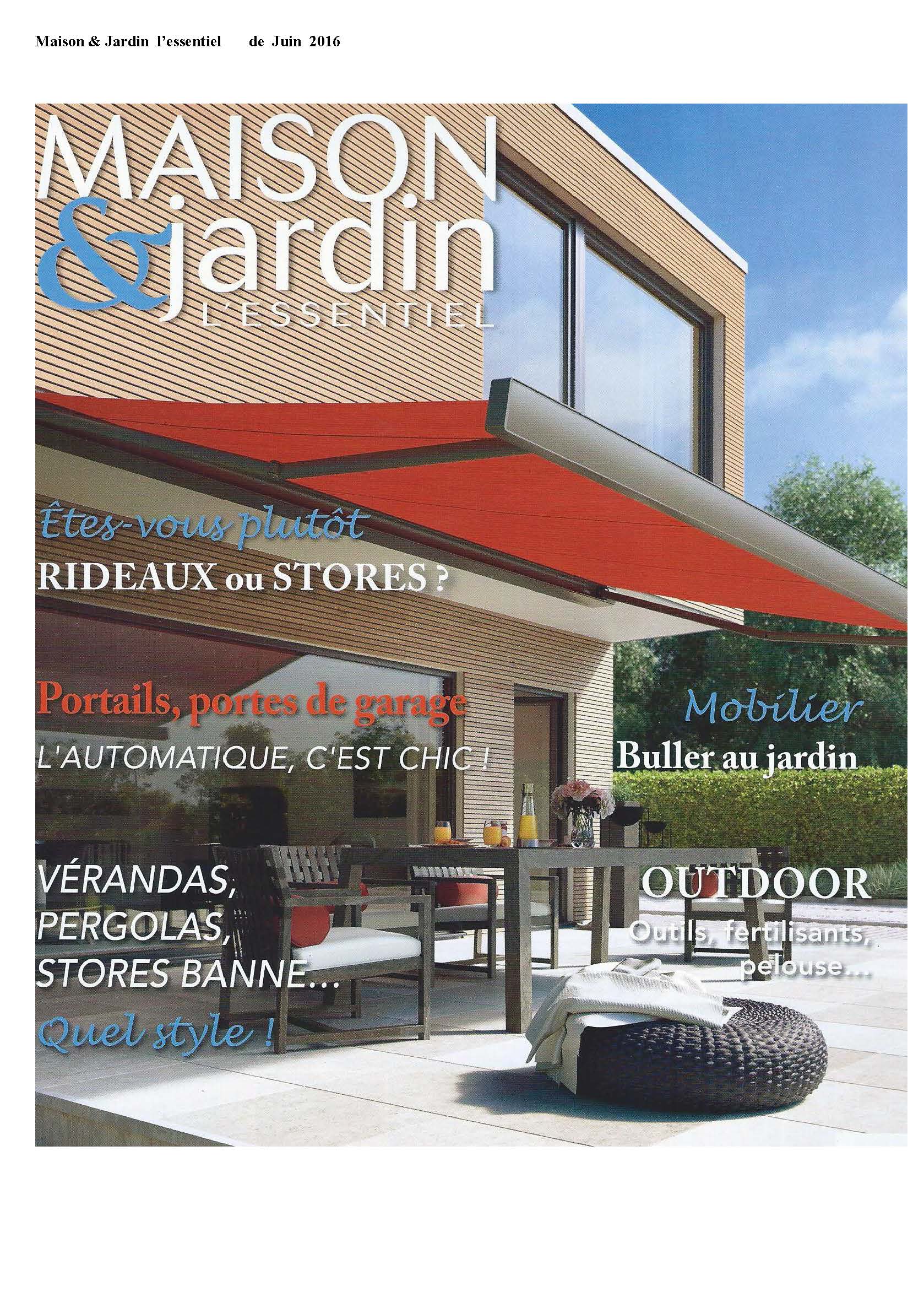 PIB en Maison & jardin junio 2016