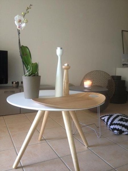 Der Tisch Beel passt genau zu meinem Wohnzimmer!!