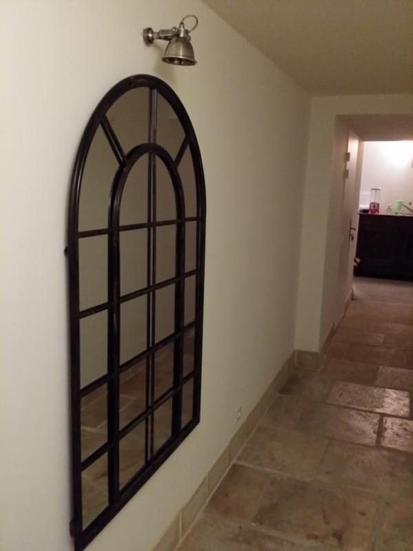 Sympa le miroir Orangerie et applique Bistrot, merci PIB!