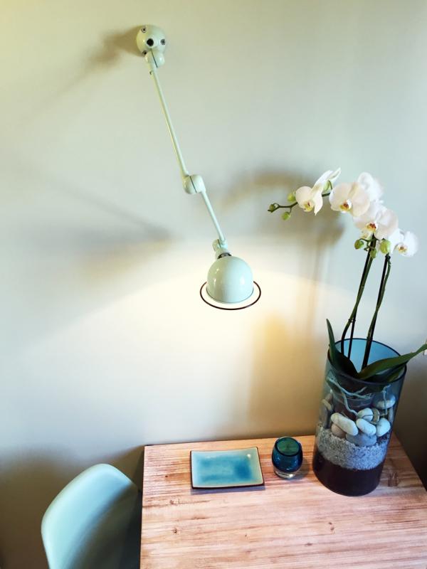 Sehr zufrieden mit der Jield� Signal Wandleuchte aquamarin. In perfekter Harmonie mit dem flippigen Ambiente!