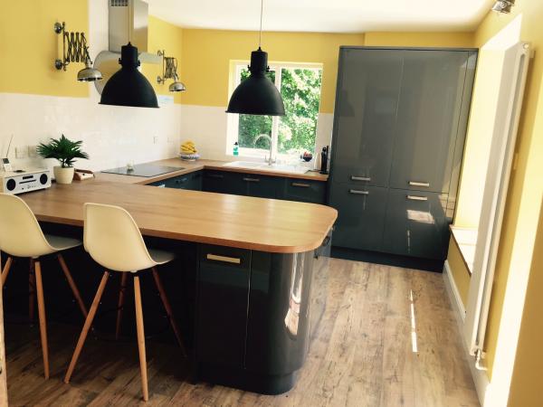 La suspension d'usine Black Edition dans la nouvelle cuisine!