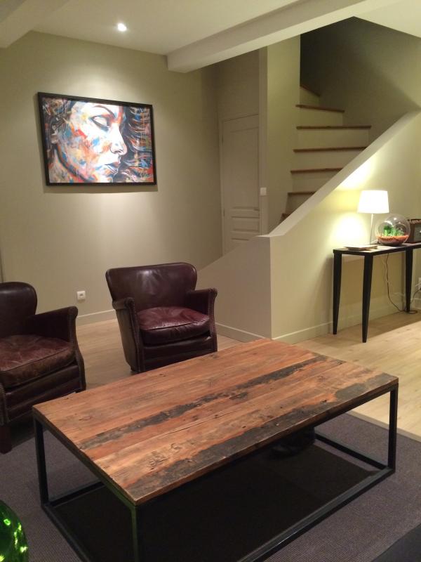 The harmony of leather thanks to the fauteuils 