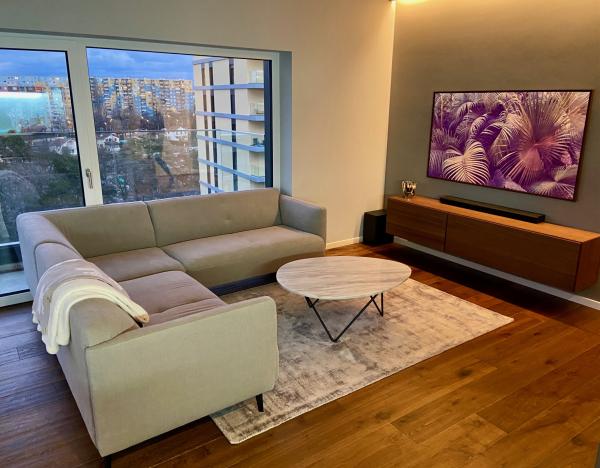 Voici notre table basse Trivisan qui est magnifique!