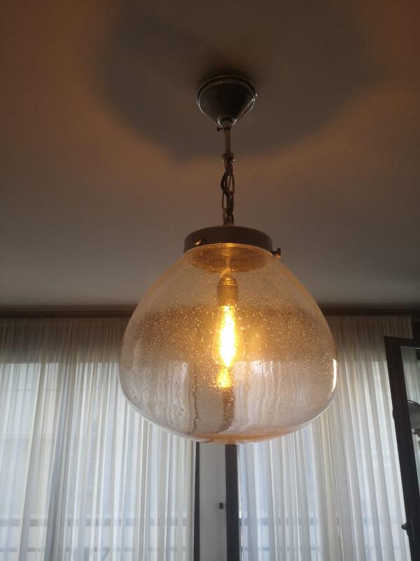 Suspension en verre soufflé