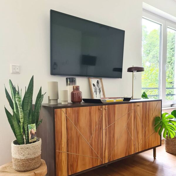 Buffet scandinave en bois