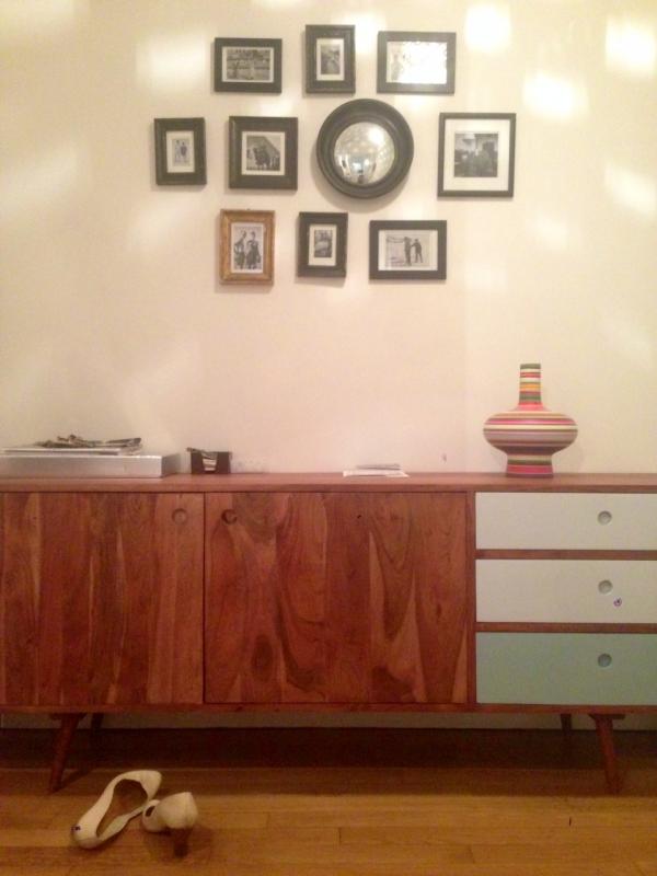 My Stockholm Sideboard is perfect in the entrance. After one year together I still love it that much. 