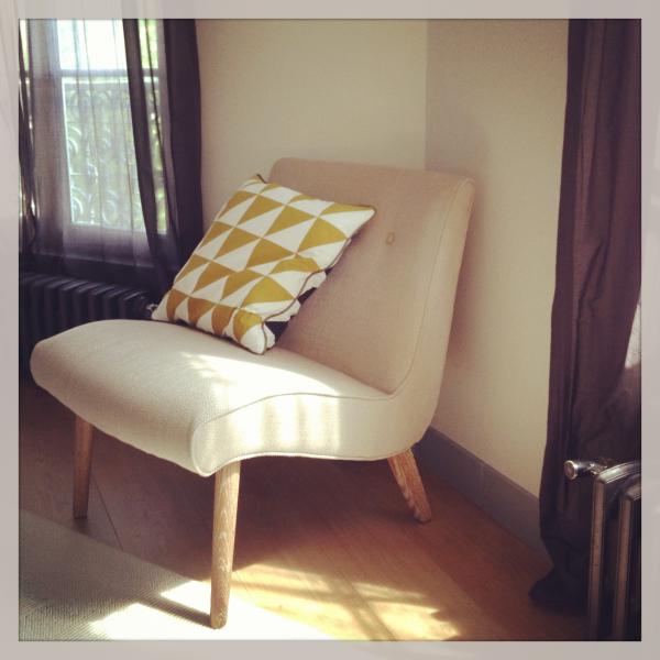 We LOVE our Northern Vintage chair (along with the Norway Curry cushion of course!).