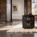 2-flap metal bedside table Boston