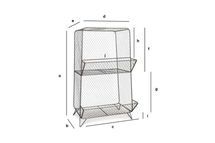 Product Dimensions 2 Section Storage Ontario