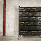 Imposing workshop chest of drawers with 24 drawers.