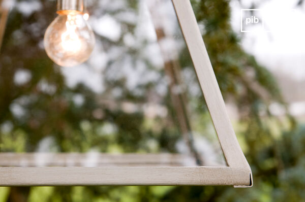 Patinated metal with an undeniably industrial core.