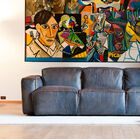 3-seater leather sofa Atsullivan