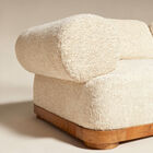 Its silhouette draws on the organic style of the 1970s