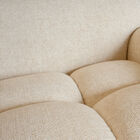 This fabric is stretched directly over a fixed structure to ensure clean lines and rounded shapes