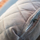 Based on the contrast between the grey anthracite velvet and the light wooden legs visible below the