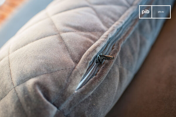 Based on the contrast between the grey anthracite velvet and the light wooden legs visible below the