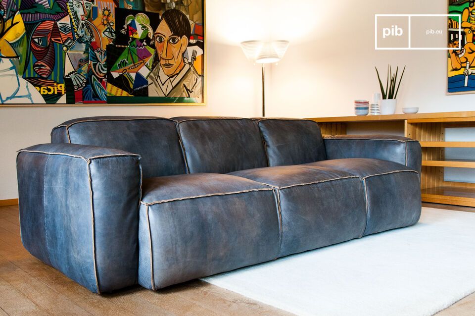 Es gibt diesem Sofa einen herrlichen Retro-Touch