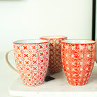 Four romantic mugs inspired by the Scandinavian style.