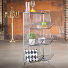 Een mooie en slimme opbergruimte met een vintage 100% metallic look.