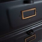 Its eight drop-down doors and shallow depth of 37 cm allow you to organize your living space or