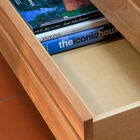 The drawers are very spacious to optimize storage.