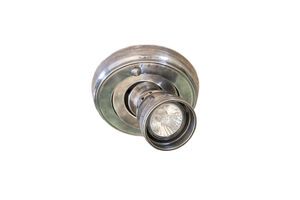 Adjustable silver metal ceiling light Bistrot