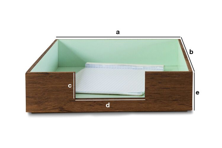Product Dimensions Akuagronn document storage box