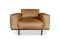 Miniatuur Fauteuil van Havana-leer Almond Productfoto
