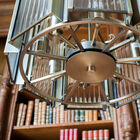 The finishes are impeccable, and the use of brass guarantees durability.