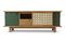 Miniatura Buffet de roble Tammea Clipped