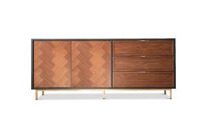 Buffet de madera oscura Neutra