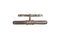 Miniatura Aplique de pared plateado de 2 bombillas Capitole Clipped