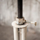 The stool is adjustable to the desired height.