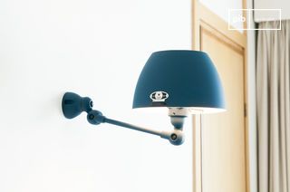 Applique Jieldé bleu océan Aicler