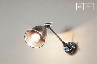 Applique murale orientable en laiton Joaillier