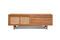 Miniatura Mueble de TV de roble claro Aarne Clipped