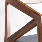 Enjoy the carved edges of the armrests and feet but also the golden colour of the painted rosewood