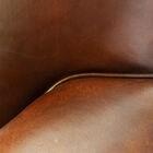 Made entirely of tanned and hand-patinated full grain leather