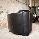 The back structure of the chair makes it a decorative object from all angles.