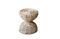 Miniatuur Beige gevlochten jutekruk Arpillera Productfoto