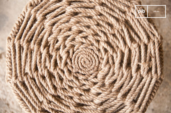 The main material is braided by hand.