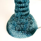 Tot aan de voet is de lamp voorzichtig retro.