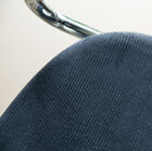 The Back in Norway chair is a beautiful combination of a chrome structure and trendy retro corduroy