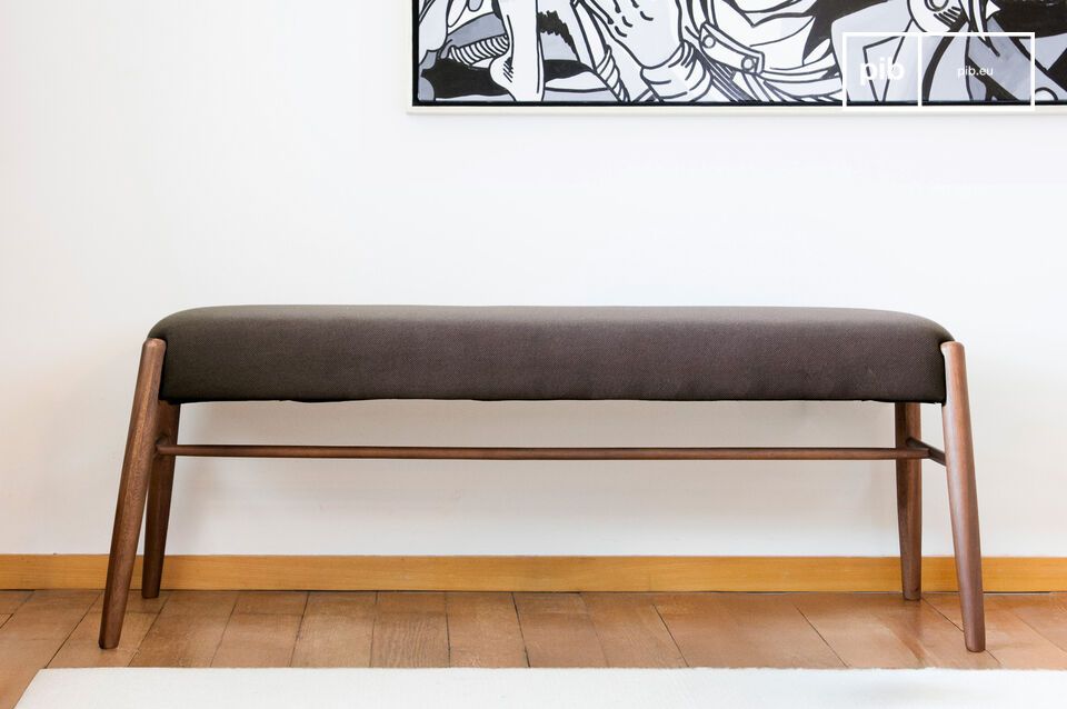 Banc en acacia verni Larssön