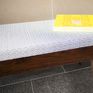 Bon niveau de confort grâce à son coussin rembourré.