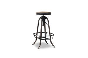 Barhocker aus Massivholz Nouveau Western