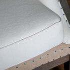 The cushions are removable for easy maintenance.
