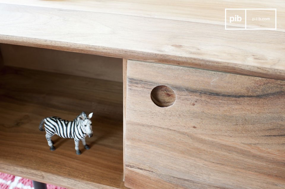 Kleine, elegante ronde handgrepen.