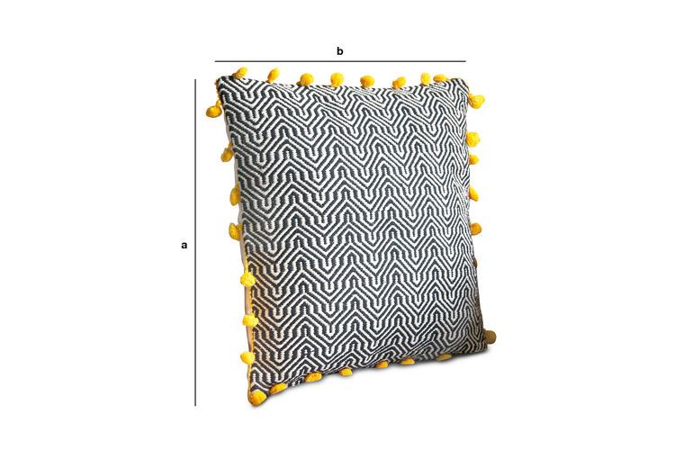 Produktdimensionen Baumwollkissen Ziggy