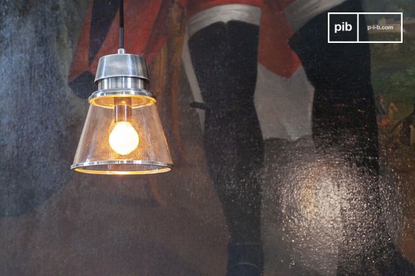 Glass pendant light Beatrix